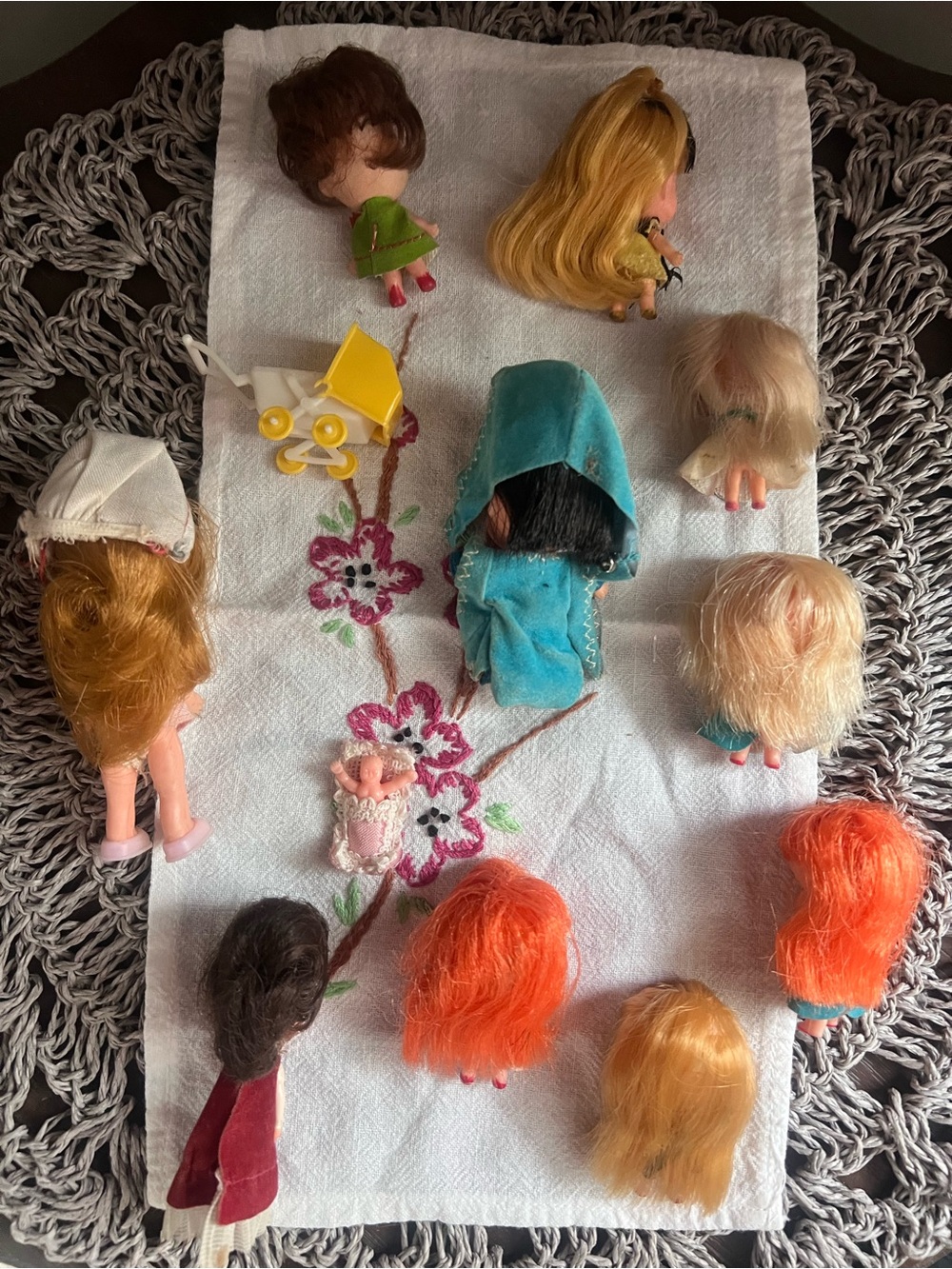 Vintage Lot 1960s Mattel Liddle Kiddles dolls Florence Niddle Kologne Storybook - Picture 2 of 6
